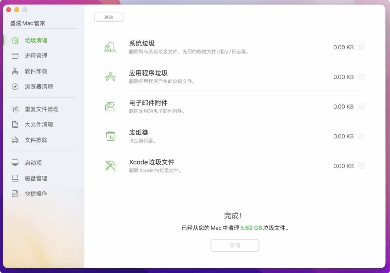 理掉macOS Monterey中的垃圾文件