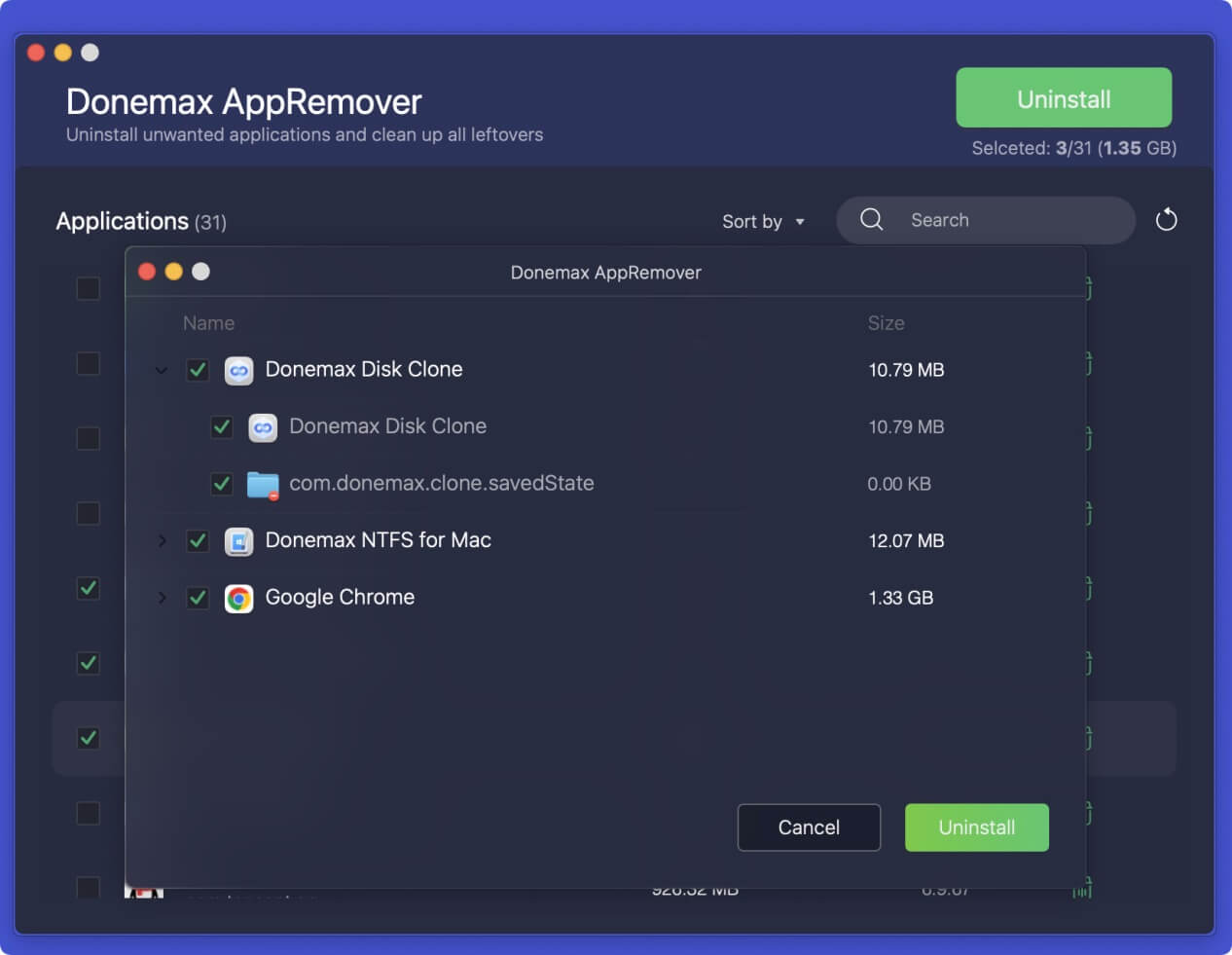 免费Mac卸载工具