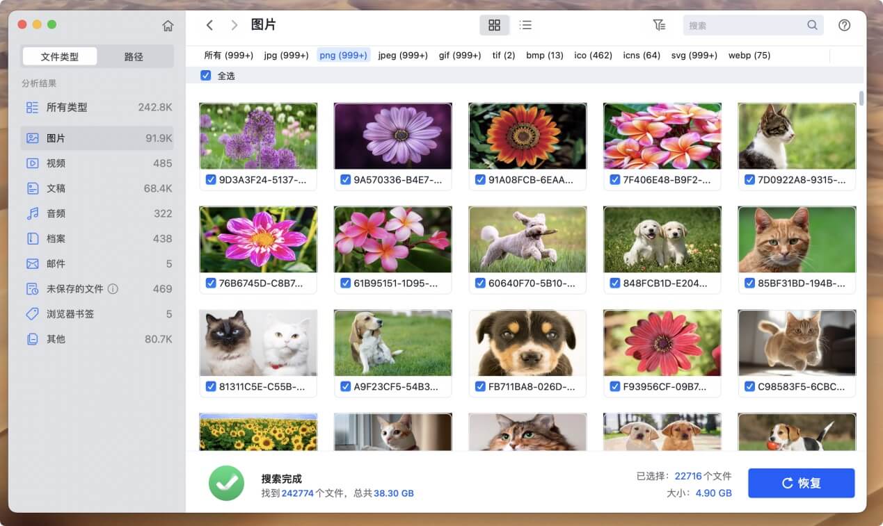 macOS Mojave误删除文件恢复