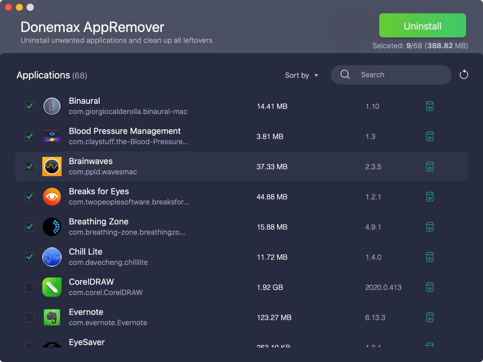 轻量级Mac卸载器