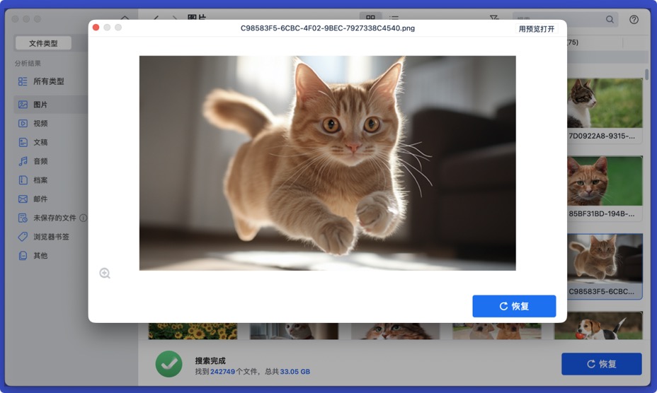 帮助恢复苹果电脑上已经删除的文件